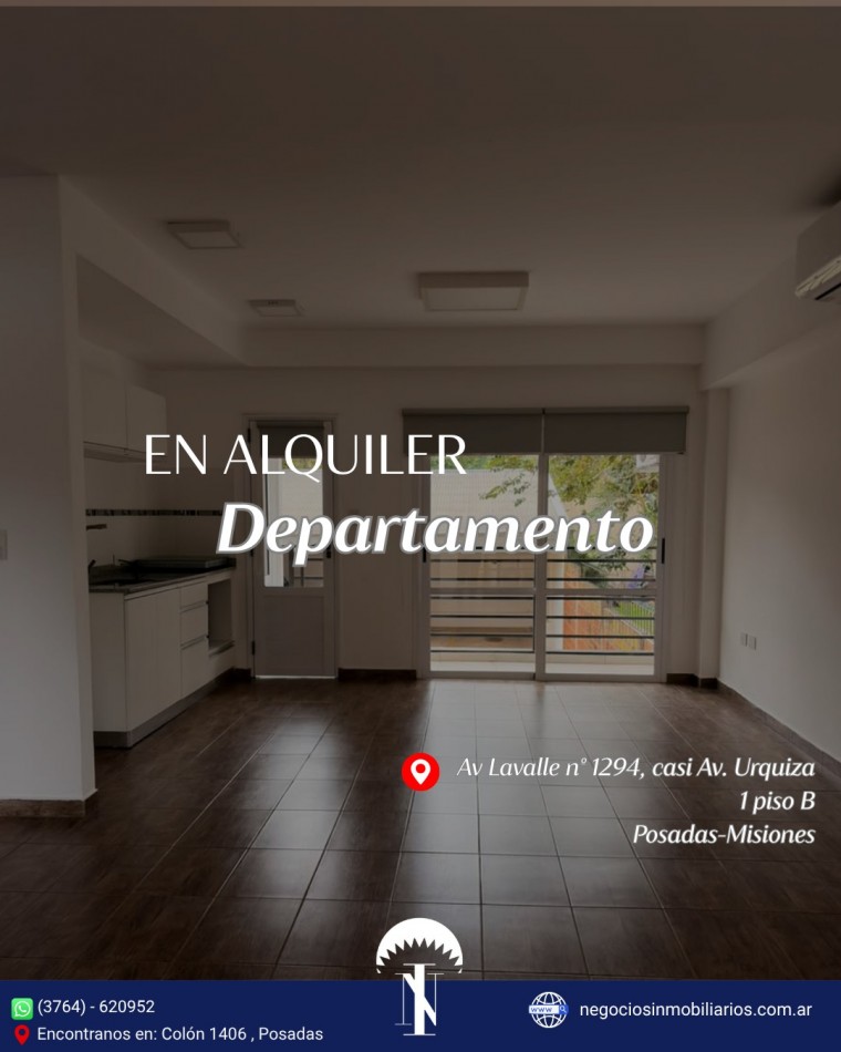 Departamento en Alquiler Av. Lavalle 