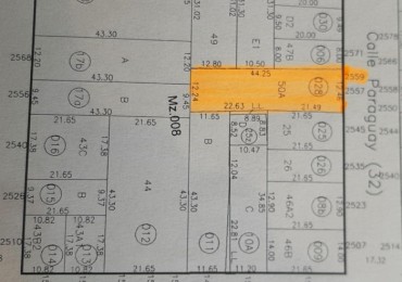 IMPORTANTE LOTE RESIDENCIAL, ZONA AV. CTES Y AV. ALEM