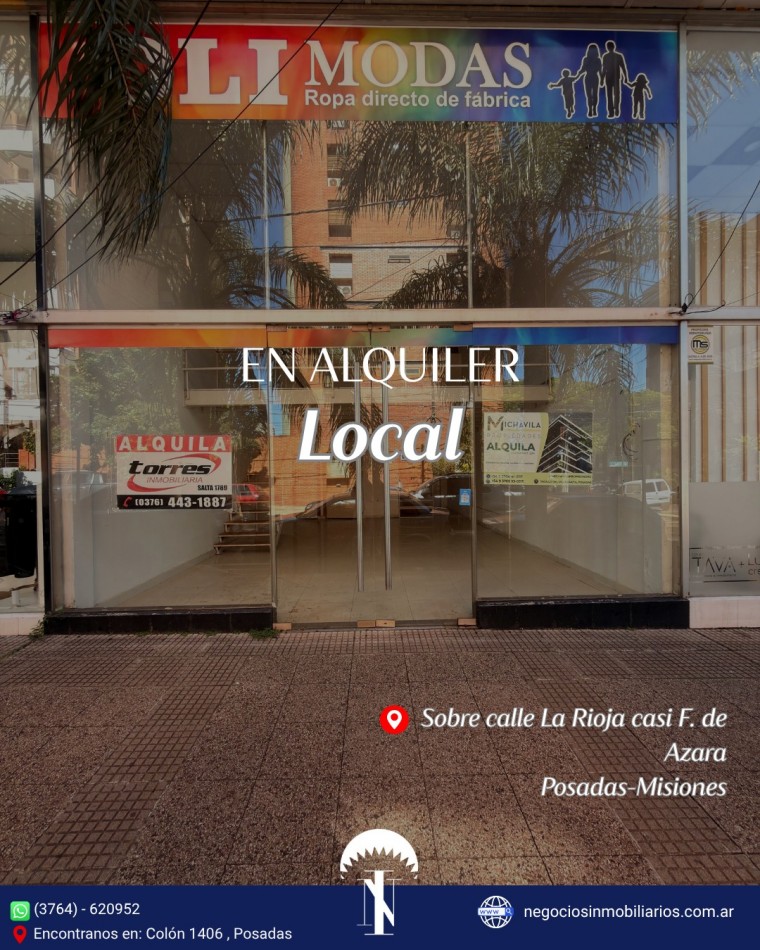 LOCAL EN ALQUILER 