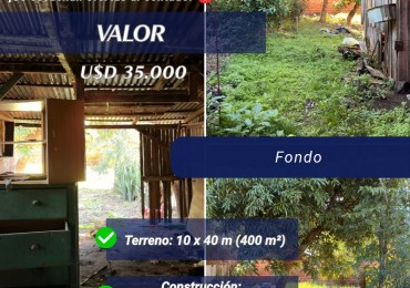 PROPIEDAD EN VENTA A REFACCIONAR 